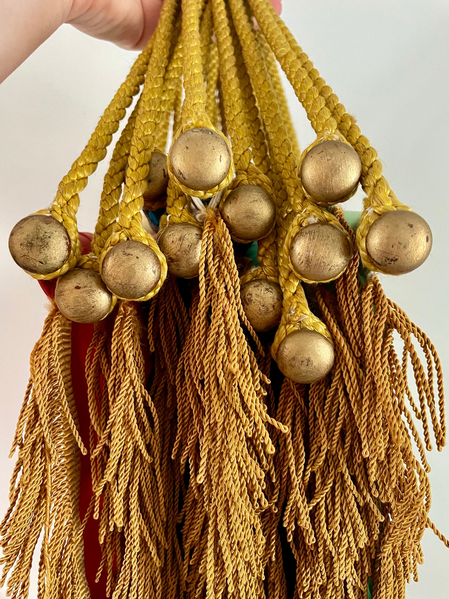 Antique Masonic banners of the 12 Tribes of Israel - Royal Arch Free Mason / Oddfellows / IOOF silk hand painted hanging