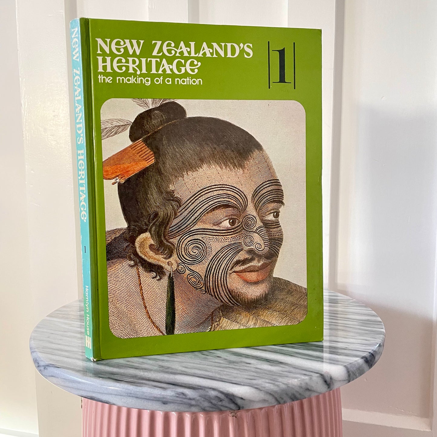 1976 vintage “New Zealand’s heritage- the making of a nation” book no. 1 - NZ coffee table book