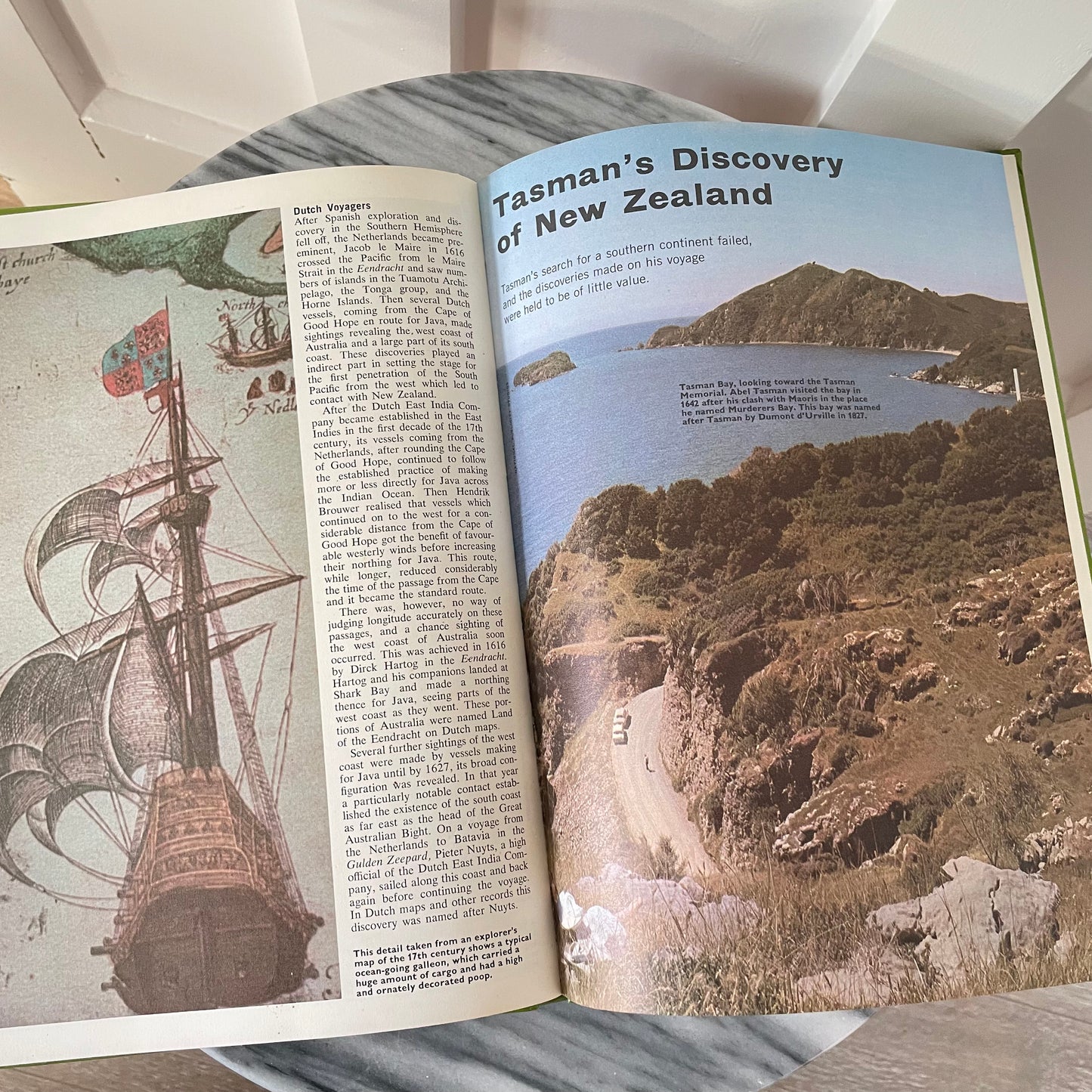 1976 vintage “New Zealand’s heritage- the making of a nation” book no. 1 - NZ coffee table book