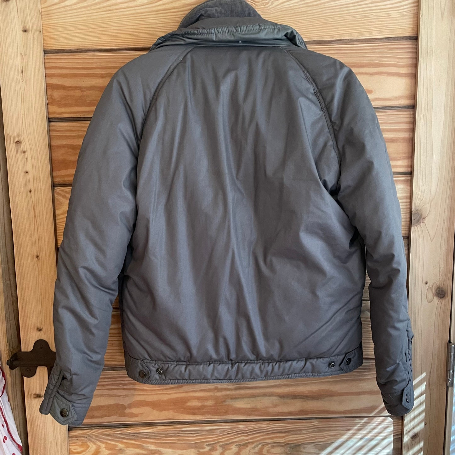 1980s winter bomber jacket with corduroy collar - made in Korea - F-31