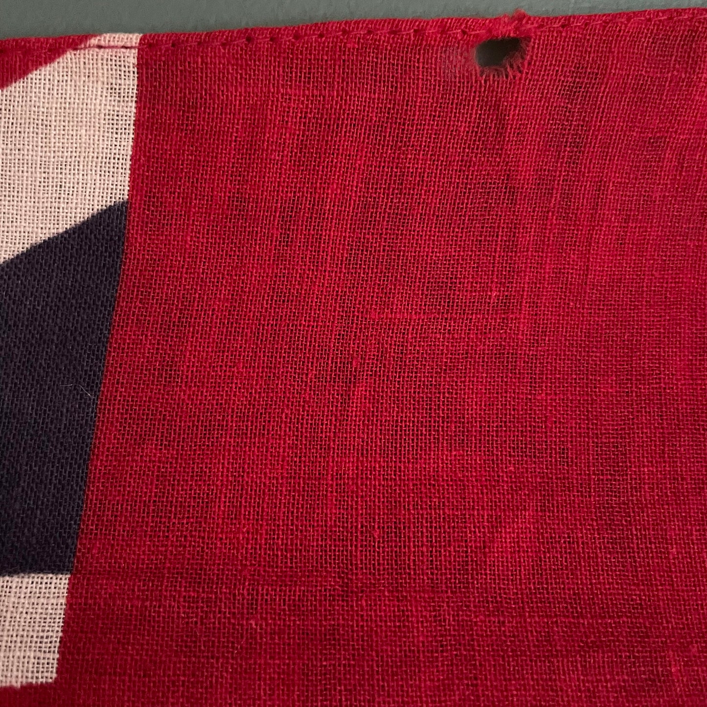 WWI era Australian Red Ensign Flag - antique nautical cotton flag