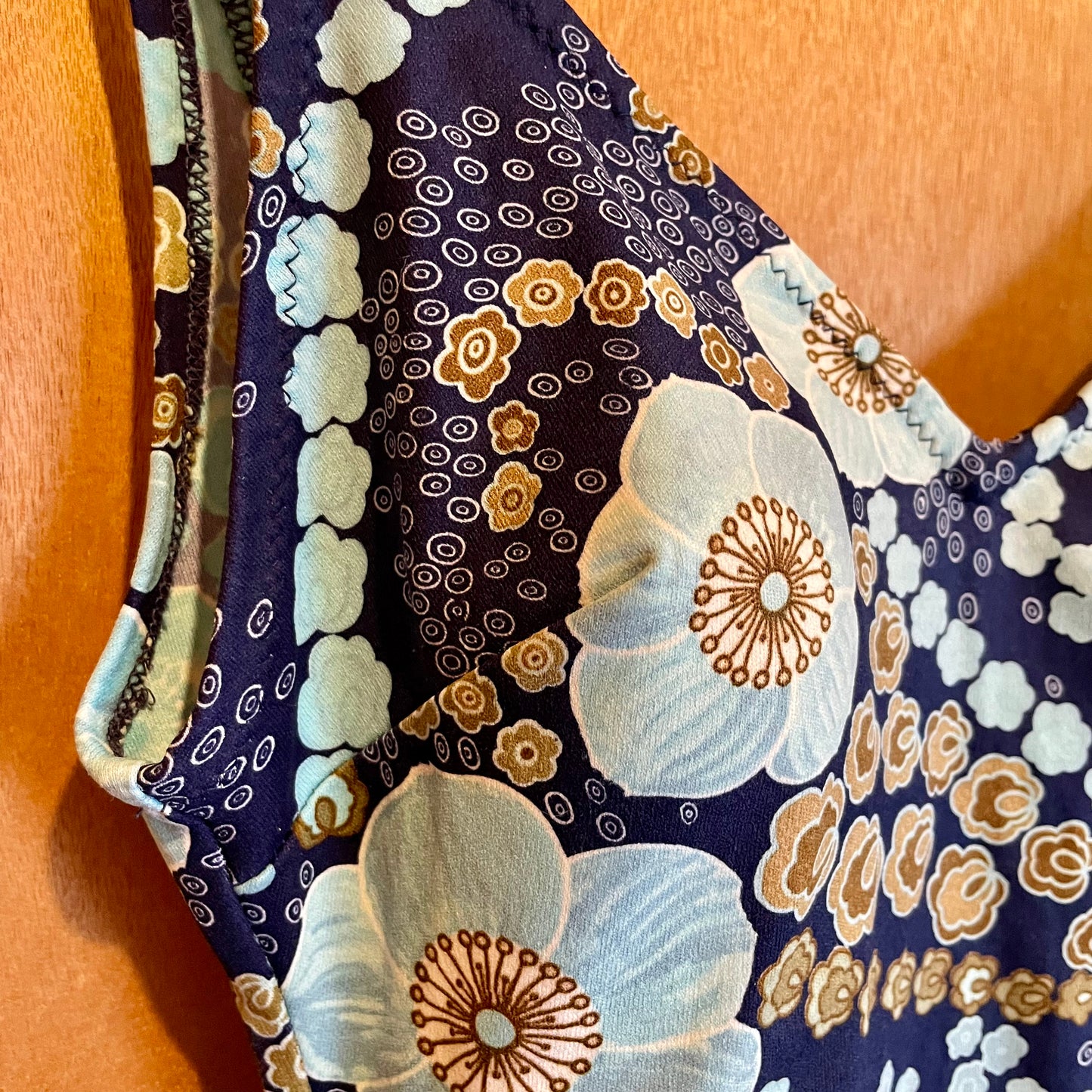 Vintage blue Peter Pan swimsuit made in New Zealand