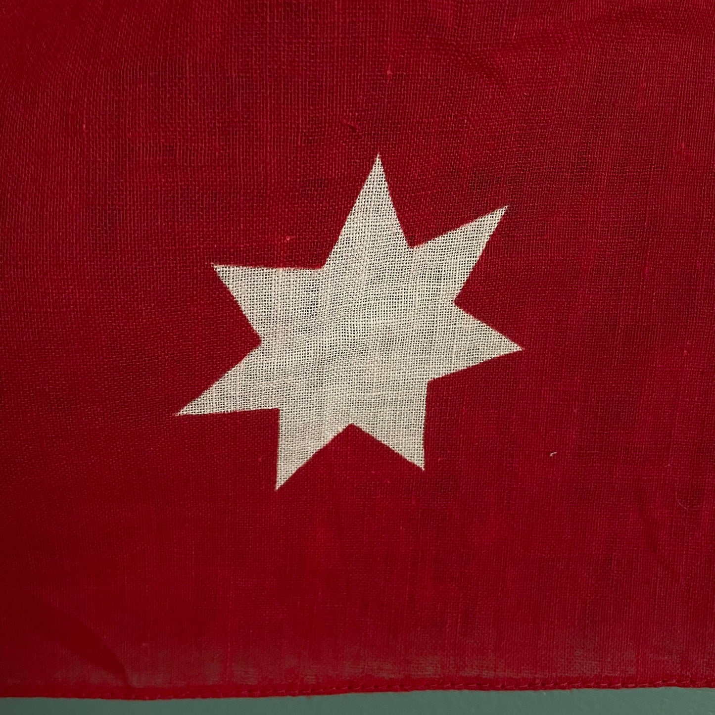 WWI era Australian Red Ensign Flag - antique nautical cotton flag