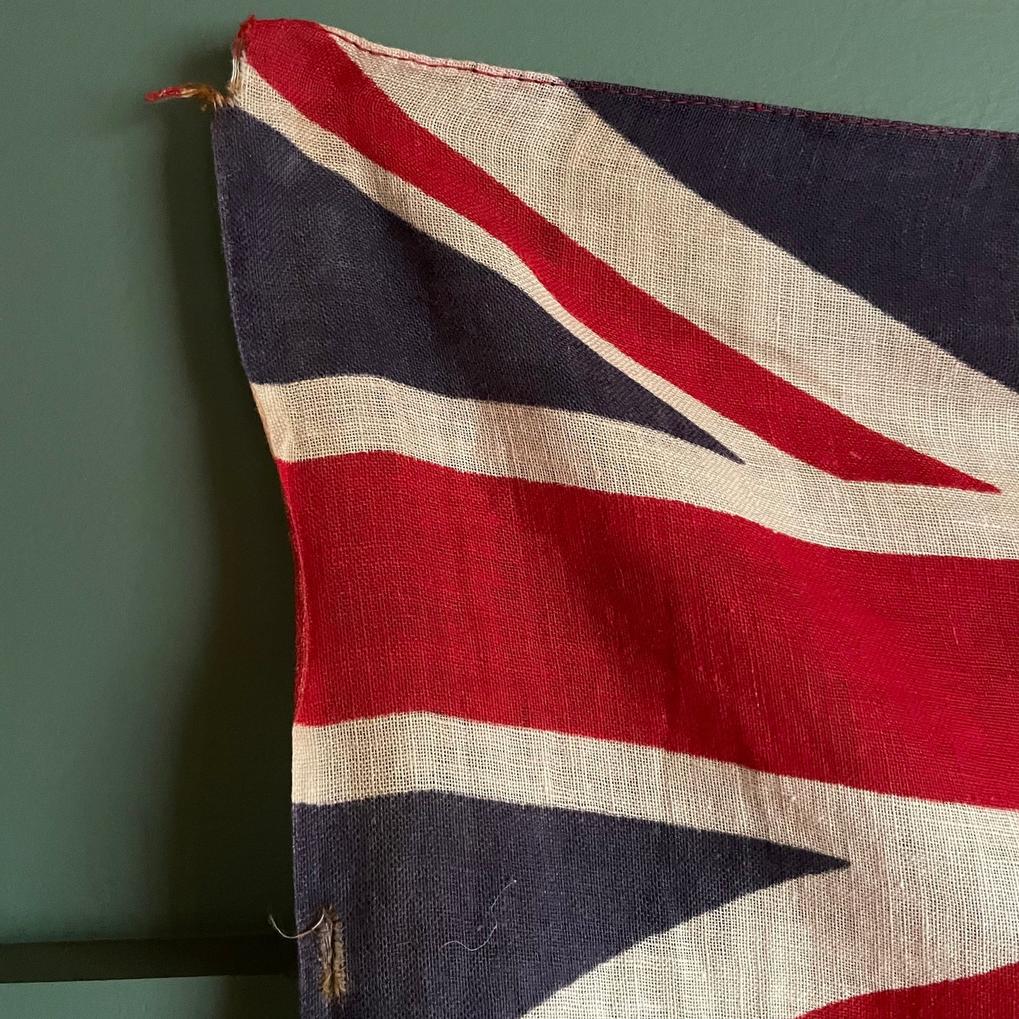 WWI era Australian Red Ensign Flag - antique nautical cotton flag