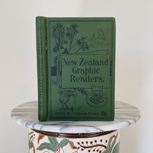 Vintage New Zealand book - vintage primary reader book