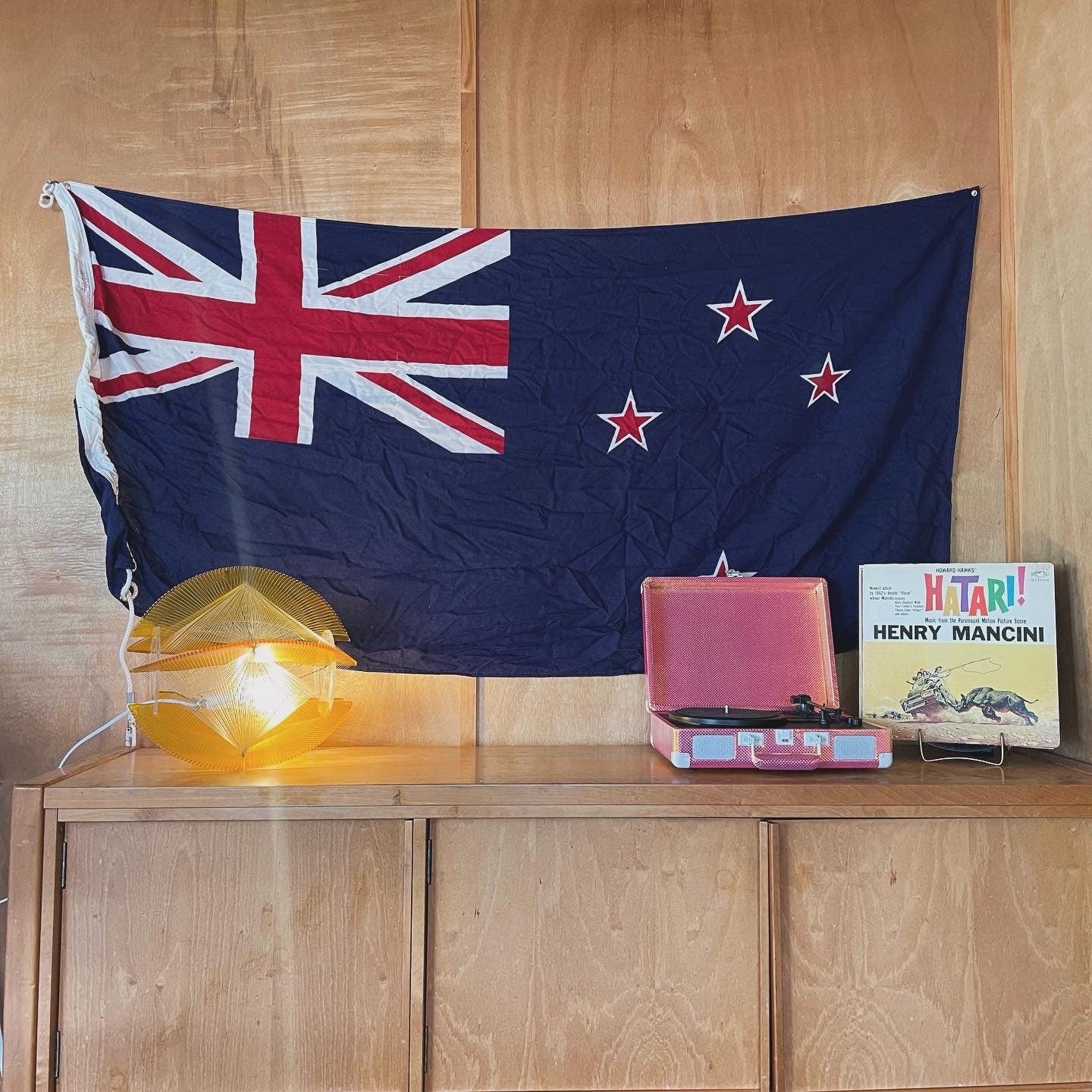 Vintage New Zealand flag - NZ nautical flag