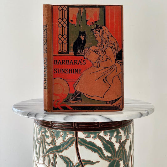 Black Cat book - Barbaras Sunshine Antique 1900s illustrated story book