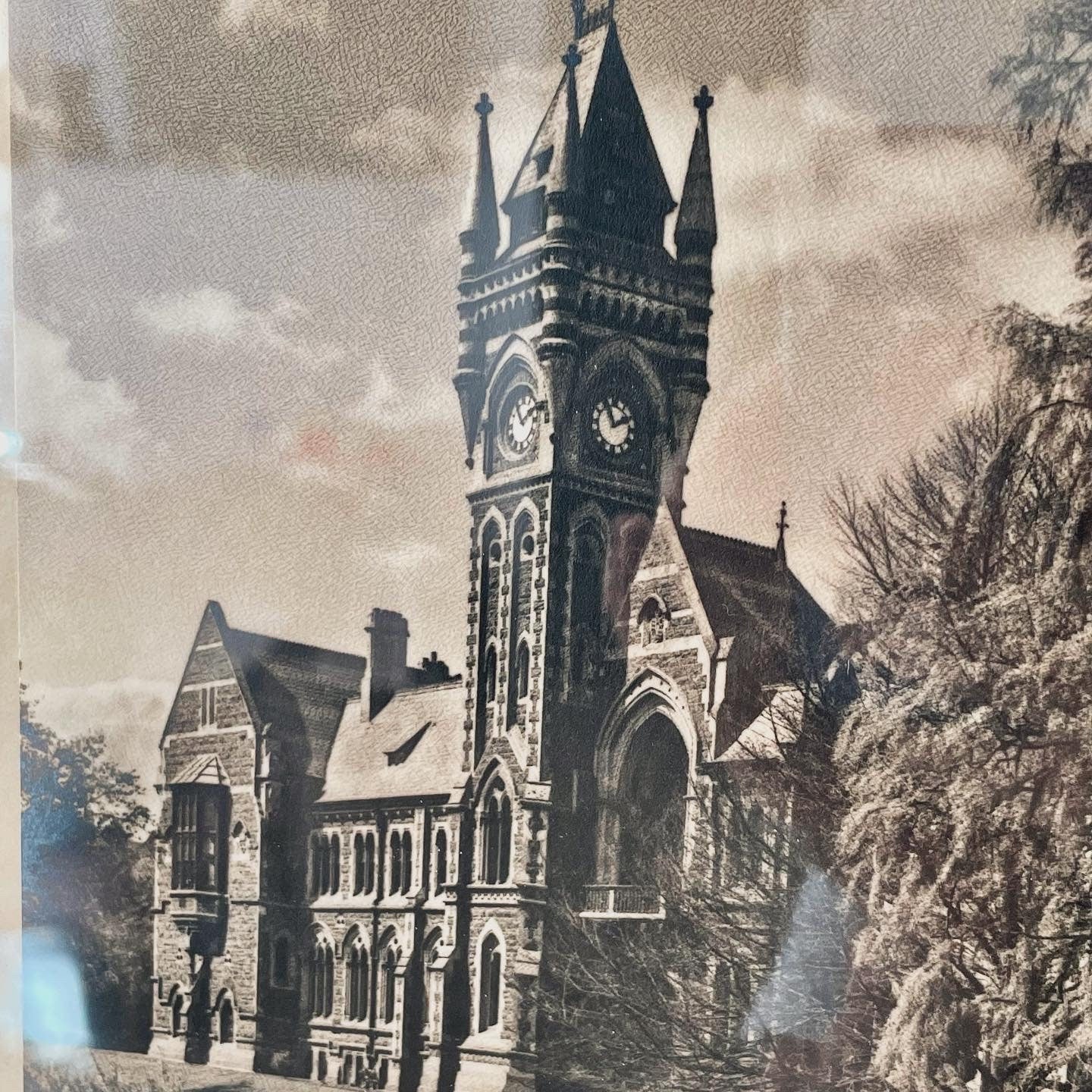 University of Otago photograph print by Chance George - vintage New Zealand photography