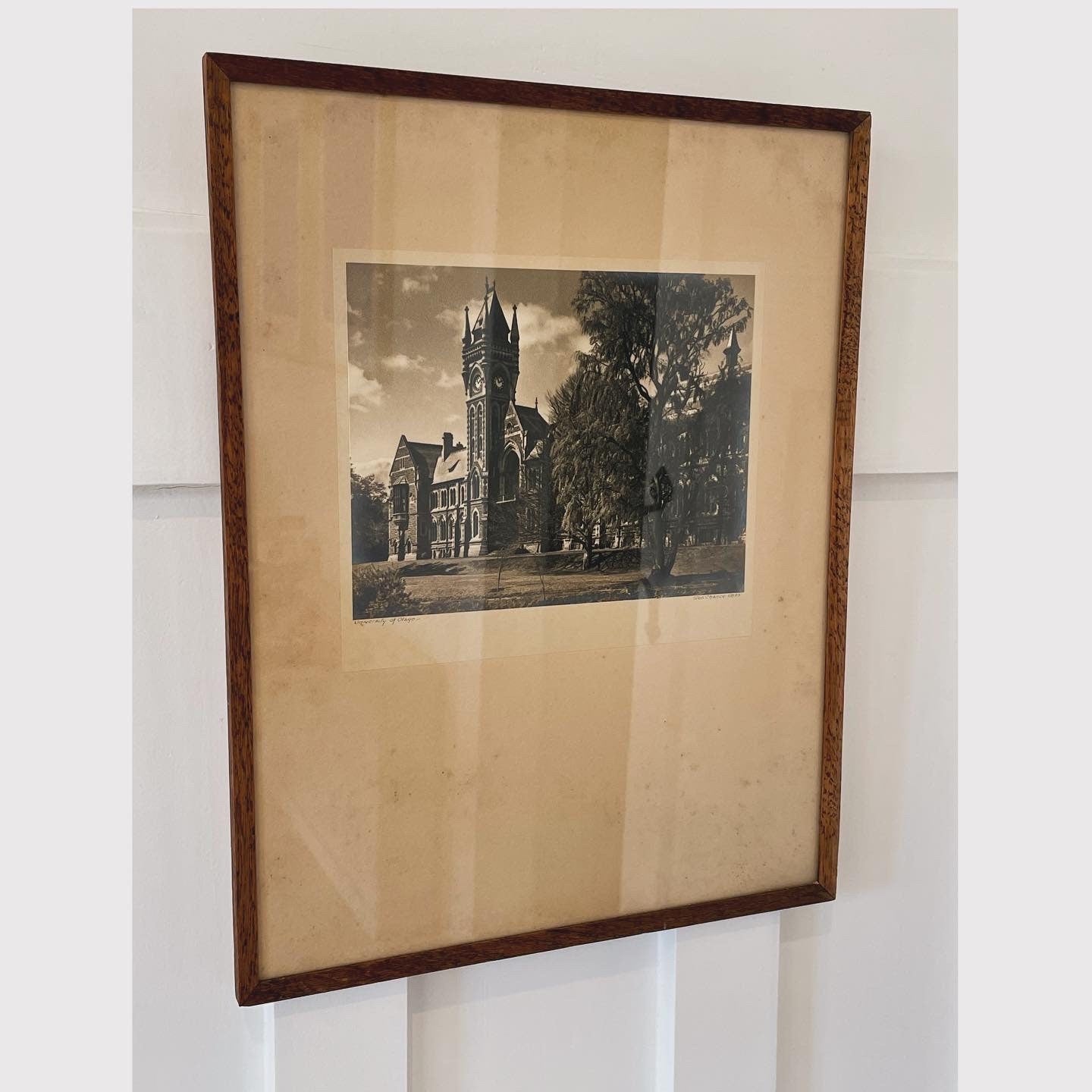 University of Otago photograph print by Chance George - vintage New Zealand photography