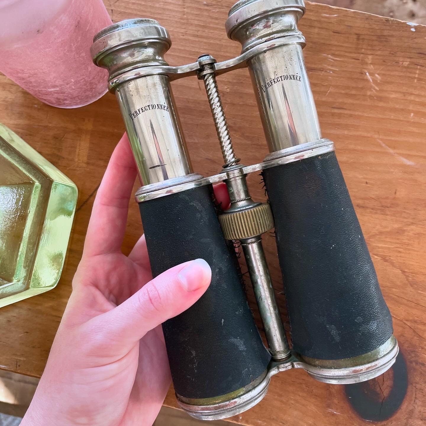 Antique French Field Binoculars - Jumelle Militaire Perfectionnée