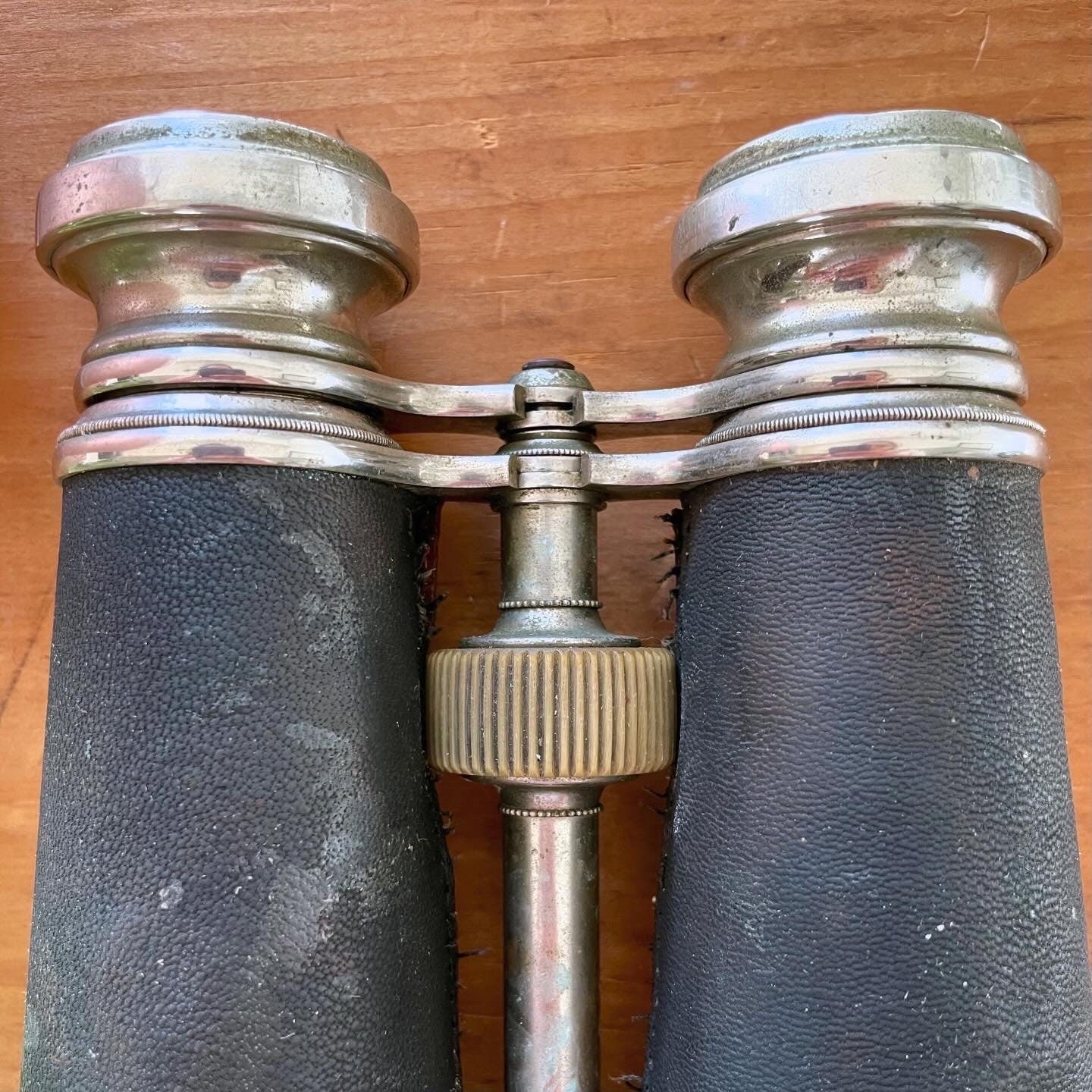 Antique French Field Binoculars - Jumelle Militaire Perfectionnée